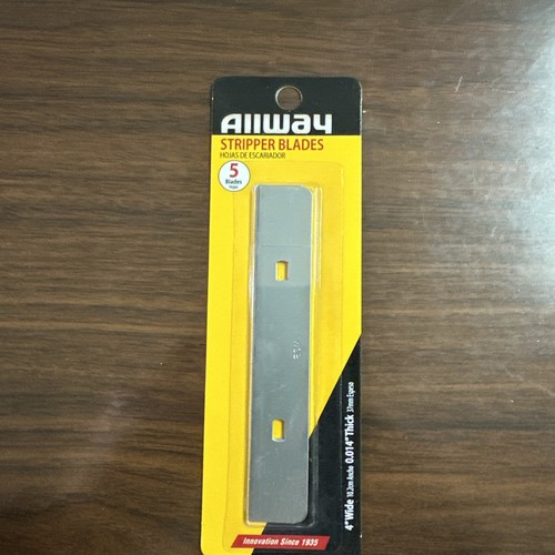 Allway stripper blades wide - allway, 4"